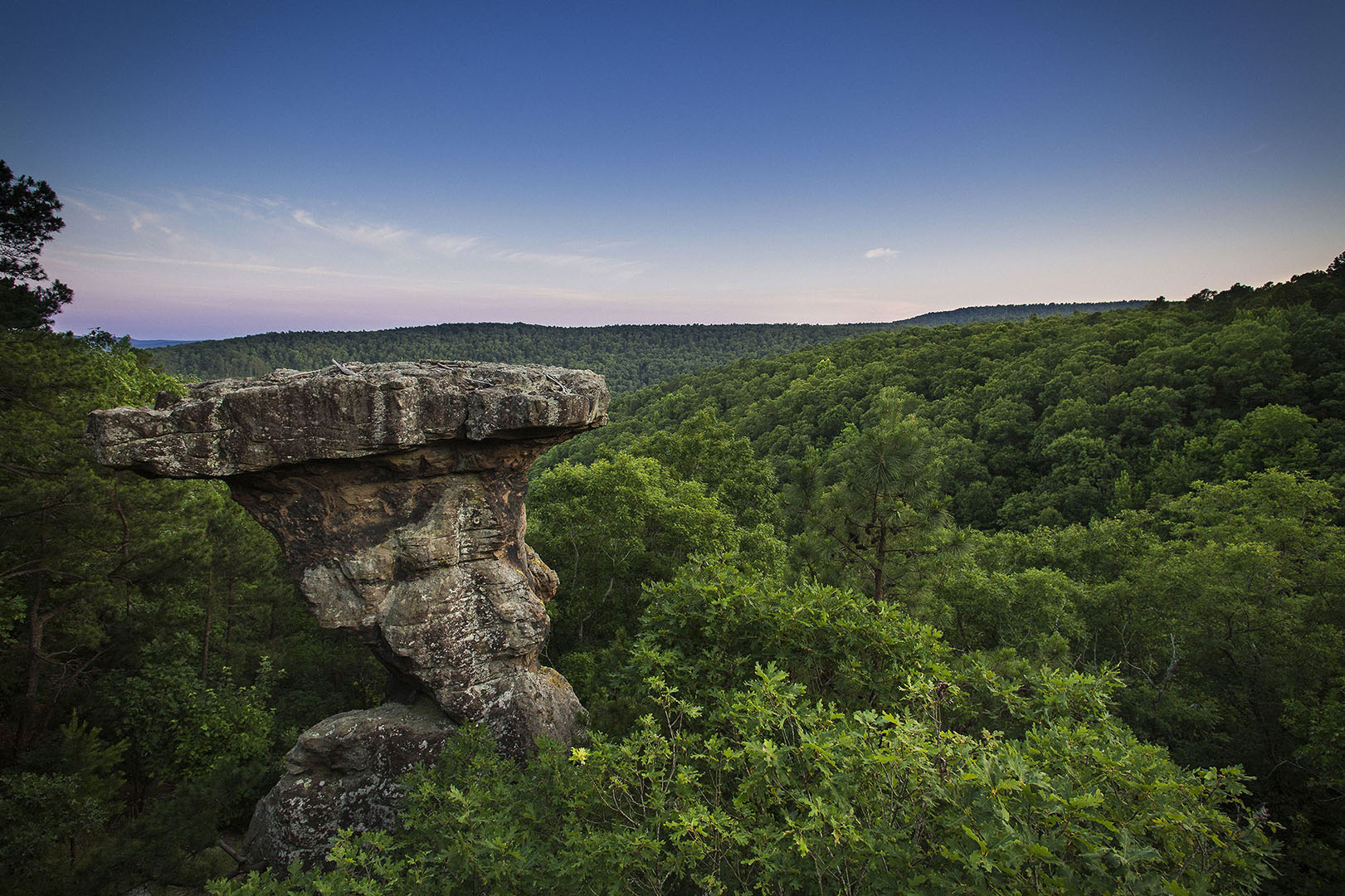 Pedestal Rock, Ozark National Forest